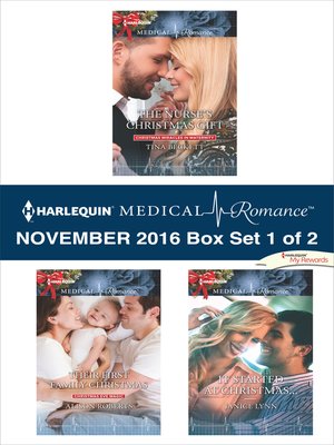 cover image of Harlequin Medical Romance November 2016, Box Set 1 of 2